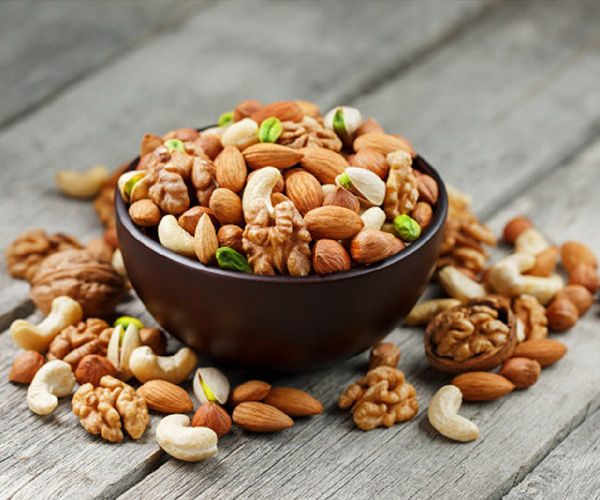 exported nuts